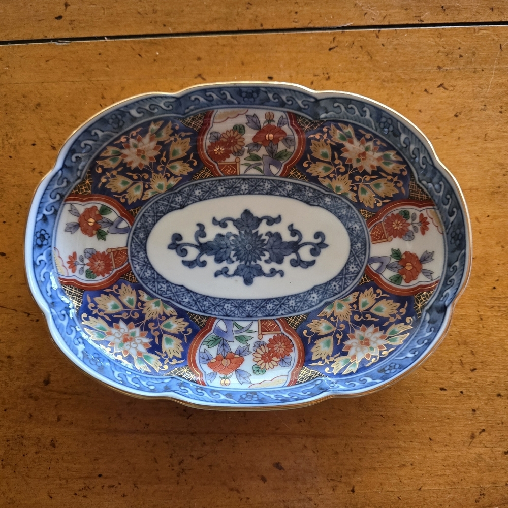 Vintage Takahashi Japanese Porclain Trinket Dish
